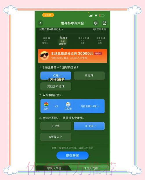 世界杯竞猜平台玩法全面解读指南